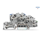 WAGO 2003-7646 Мултифункционална клема 2,5мм2 (4мм2), N/L/PE - Rittbul