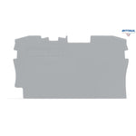 WAGO 2004-1291 Крайна капачка за серия 2004-12хх, сива - Rittbul