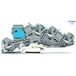 WAGO 2005-7641 Мултифункционална клема 4мм2 (6мм2); with N-disconnect slide link; NT/L/PE - Rittbul