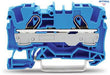WAGO 2006-1204 Редова клема TOPJOB`S 6мм2, 2Р, синя - Rittbul