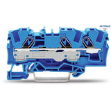 WAGO 2006-1304 Редова клема TOPJOB`S 6мм2, 3Р, синя - Rittbul