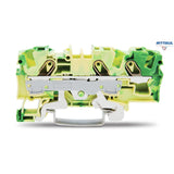 WAGO 2006-1307 Редова клема TOPJOB`S 6мм2, 3Р, жълто-зелена - Rittbul