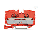 WAGO 2010-1202 Редова клема TOPJOB`S 10мм2, 2Р, оранжева - Rittbul