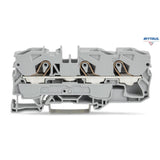 WAGO 2010-1301 Редова клема TOPJOB`S 10мм2, 3Р, сива - Rittbul