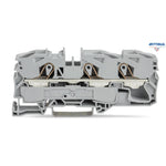 WAGO 2016-1301 Редова клема TOPJOB`S 16мм2, 3Р, сива - Rittbul