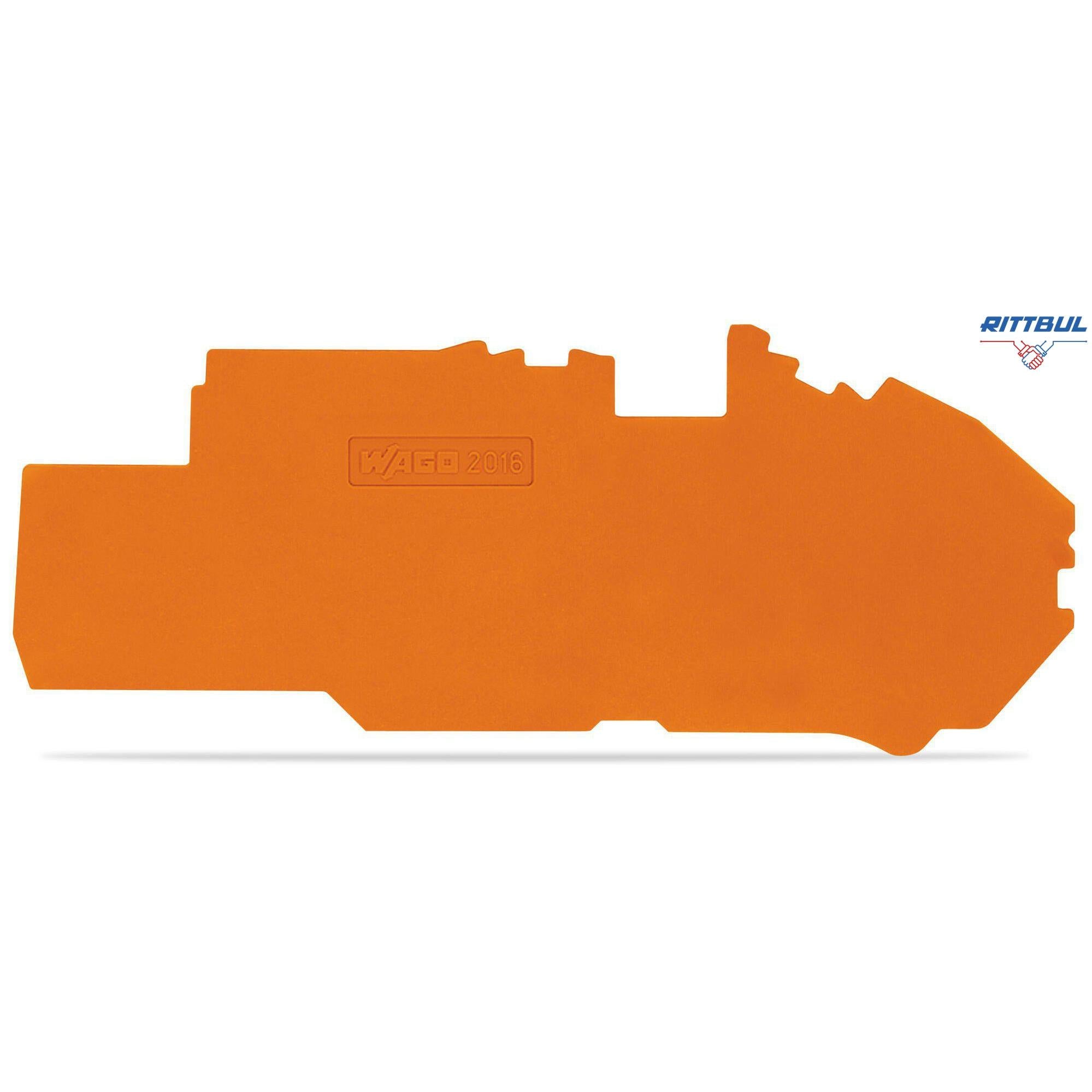 WAGO 2016-7792 Крайна капачка за серия 2016-77хх, оранжева - Rittbul