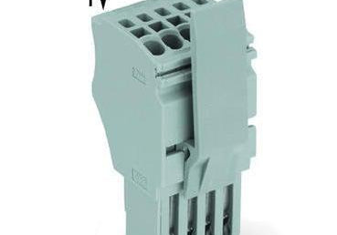 WAGO 2020-109/124-000 1-проводен женски щепсел; 1,5 mm2; Разстояние между пиновете 3,5 mm; 9-полюсен; 1,50 mm2; сив - Rittbul