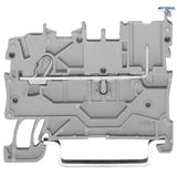 WAGO 2020-1201 X-COM S-Mini 1-проводна/ 1-пинова базова клема; 1,00 mm2;сив - Rittbul