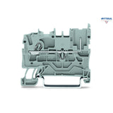 WAGO 2022-1201 Клема - конектор 1Р, 2,5мм, сива - Rittbul