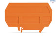 WAGO 209-190 Сепаратор за Ex e/Ex i приложения; 3 mm дебелина; 90 mm ширина; оранжев - Rittbul