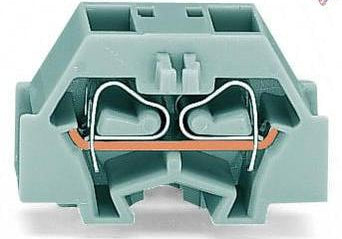 WAGO 260-331 4-conductor terminal block; with fixing flange; for screw or similar mounting types; Fixing hole 3.2 mm O; with 209-123 mounting - Rittbul