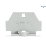 WAGO 261-361 Крайна капачка с фиксиращ фланец; сив - Rittbul