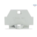 WAGO 261-361 Крайна капачка с фиксиращ фланец; сив - Rittbul