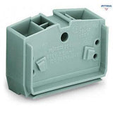 WAGO 264-351 4-conductor center terminal block; required between end plate and end terminal block for terminal strips with fixing flanges - Rittbul