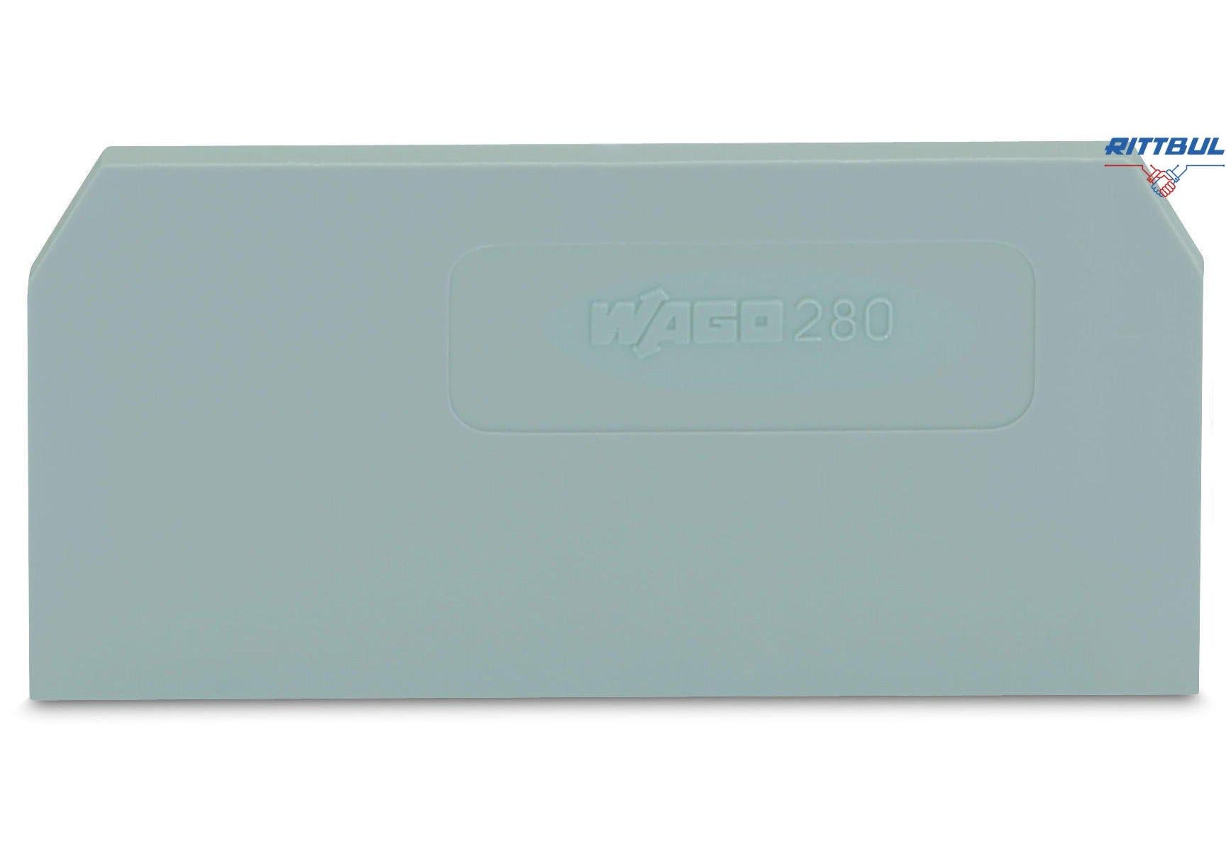WAGO 280-308 Крайна капачка, сива - Rittbul