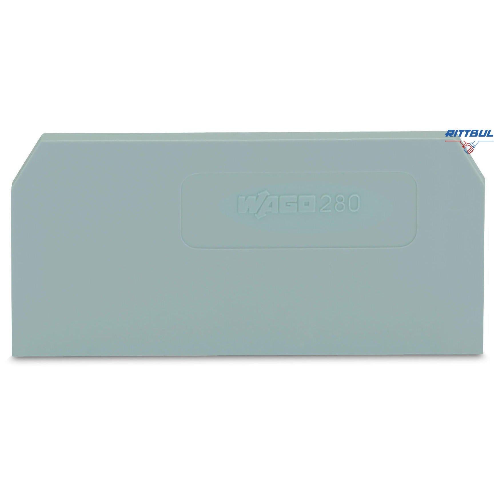 WAGO 280-308 Крайна капачка, сива - Rittbul