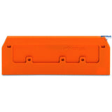 WAGO 280-371 End and intermediate plate; 2.5 mm thick - Rittbul