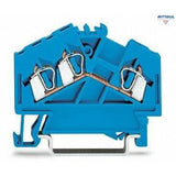 WAGO 280-651 3-conductor through terminal block; suitable for Ex i applications - Rittbul