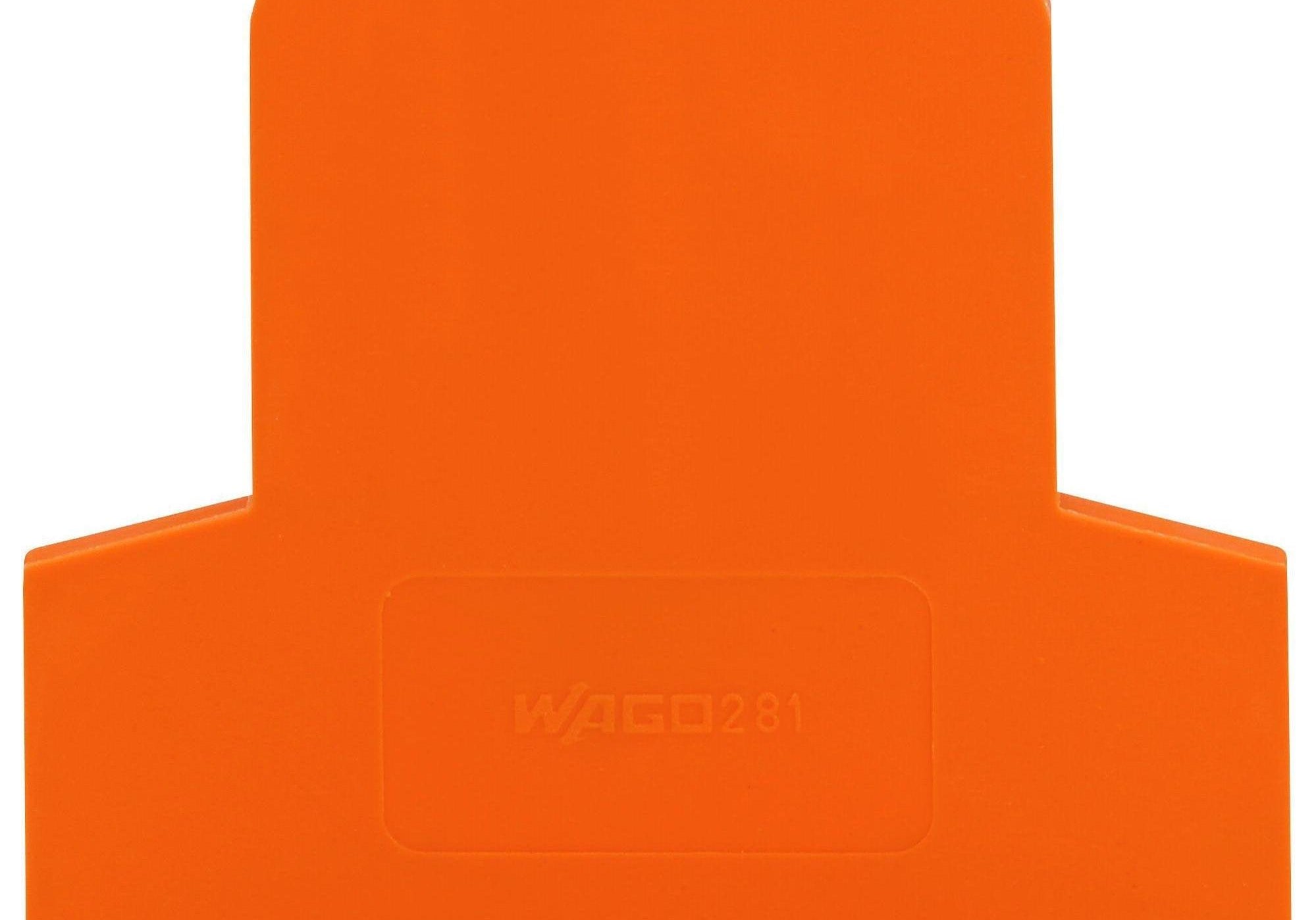 WAGO 281-309 Крайна капачка за серия 281 - Rittbul