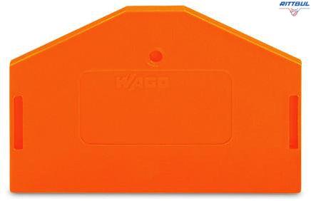 WAGO 281-313 Крайна капачка, оранжева - Rittbul