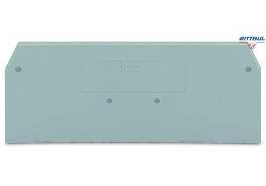 WAGO 281-324 End and intermediate plate; 2.5 mm thick - Rittbul