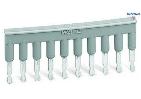 WAGO 281-490 Comb-style jumper bar; insulated; 10-way; IN = IN terminal block - Rittbul