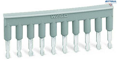 WAGO 281-490 Comb-style jumper bar; insulated; 10-way; IN = IN terminal block - Rittbul