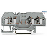 WAGO 281-610 3-conductor carrier terminal block; for DIN-rail 35 x 15 and 35 x 7.5; 4 mm2 - Rittbul