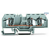 WAGO 282-682 3-CONDUCTOR THROUGH TERMINAL BLOCK, ORANGE, 6mm2 - Rittbul