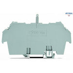 WAGO 709-167 Cover carrier; Type 1; incl. fixing/retaining screws and knurled nut; suitable for 279 to 282 and 880 Series rail-mounted termin - Rittbul