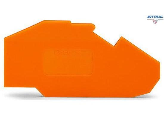 WAGO 780-317 End and intermediate plate; 1.5 mm thick - Rittbul