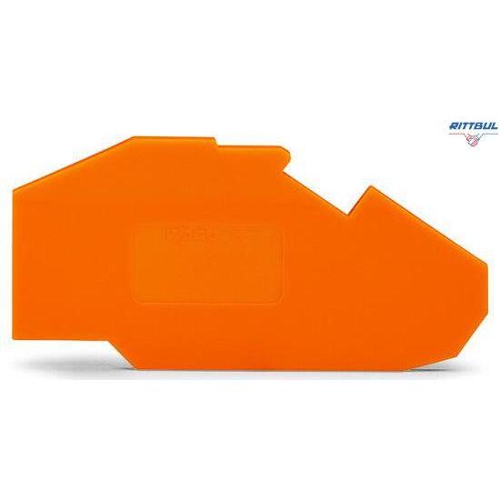 WAGO 780-317 End and intermediate plate; 1.5 mm thick - Rittbul