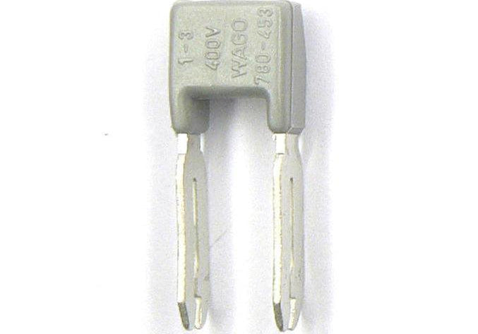 WAGO 780-453 Staggered jumper; insulated; from 1 to 3; Spacing: 5 mm; suitable for 2-conductor female plugs - Rittbul