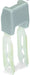 WAGO 780-454 Staggered jumper; insulated; from 1 to 4; Spacing: 5 mm; suitable for 2-conductor female plugs - Rittbul