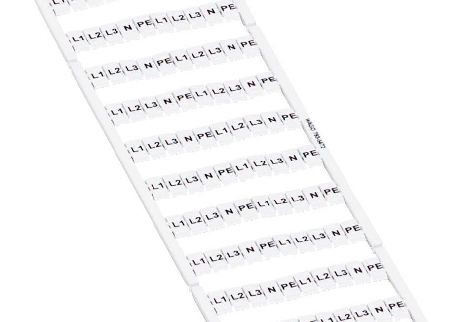 WAGO 793-5472 Маркировка L1,L2,L3,N,PE,L1,L2,L3,N,PE, карта - Rittbul