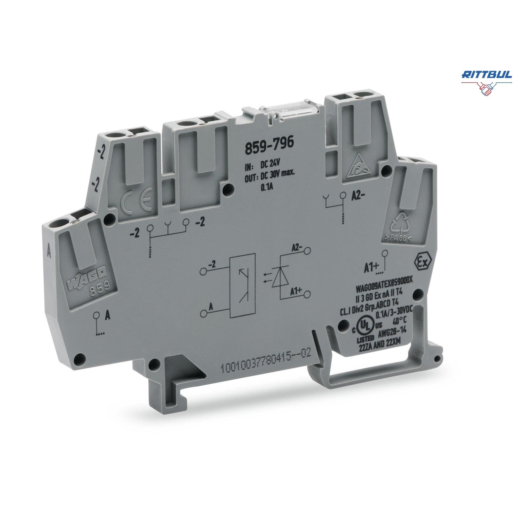 WAGO 859-796 Оптокоплер - Rittbul