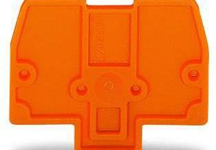 WAGO 870-924 End and intermediate plate; 2 mm thick - Rittbul