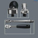 WERA 05004018001 Комплект инструменти с тресчотка Zyklop Metal 1/4“ - 28 части - Rittbul