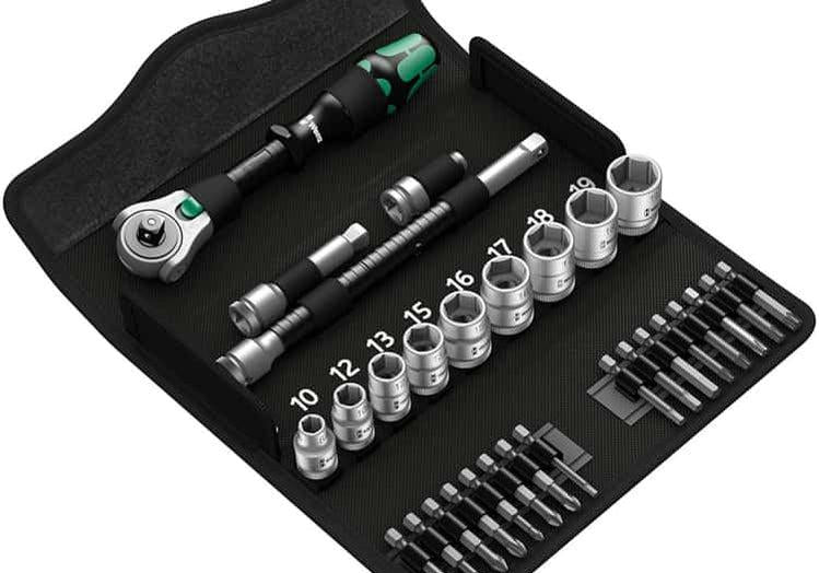 WERA 05004046001 Комплект инструменти с тресчотка Zyklop Speed 3/8“ - 29 части - Rittbul