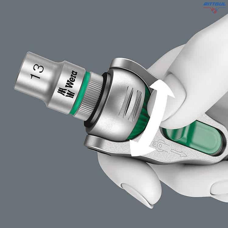 WERA 05004076001 Комплект инструменти с тресчотка Zyklop Speed 1/2“ - 28 части - Rittbul
