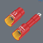 WERA 05004970001 К-кт изолирана тресчотка 3/8“ с изол. вложки 6-19 мм (17 части) - Rittbul