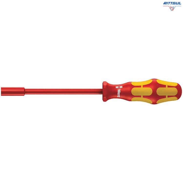 WERA 05005340001 Отвертка за гайки 13.0 х 125 мм, изолирана - Rittbul