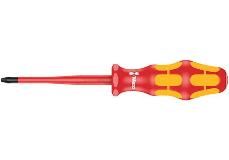 WERA 05006450001 Отвертка Kraftform Plus PH1 х 80 мм, Slim, 1000 V