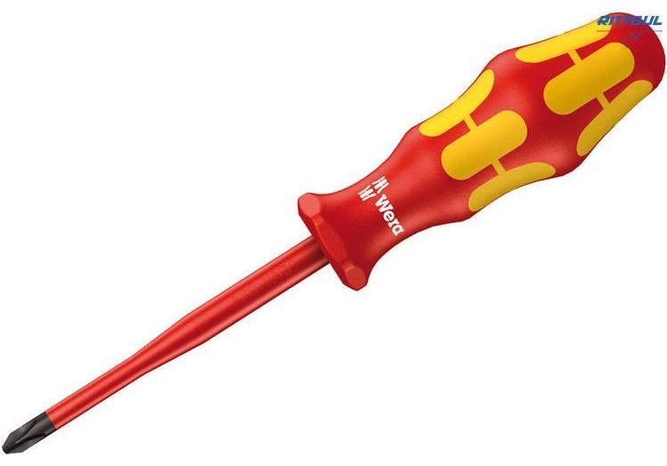 WERA 05006466001 Отвертка PZ/S #2 х 100 мм, удължено острие, 1 kV