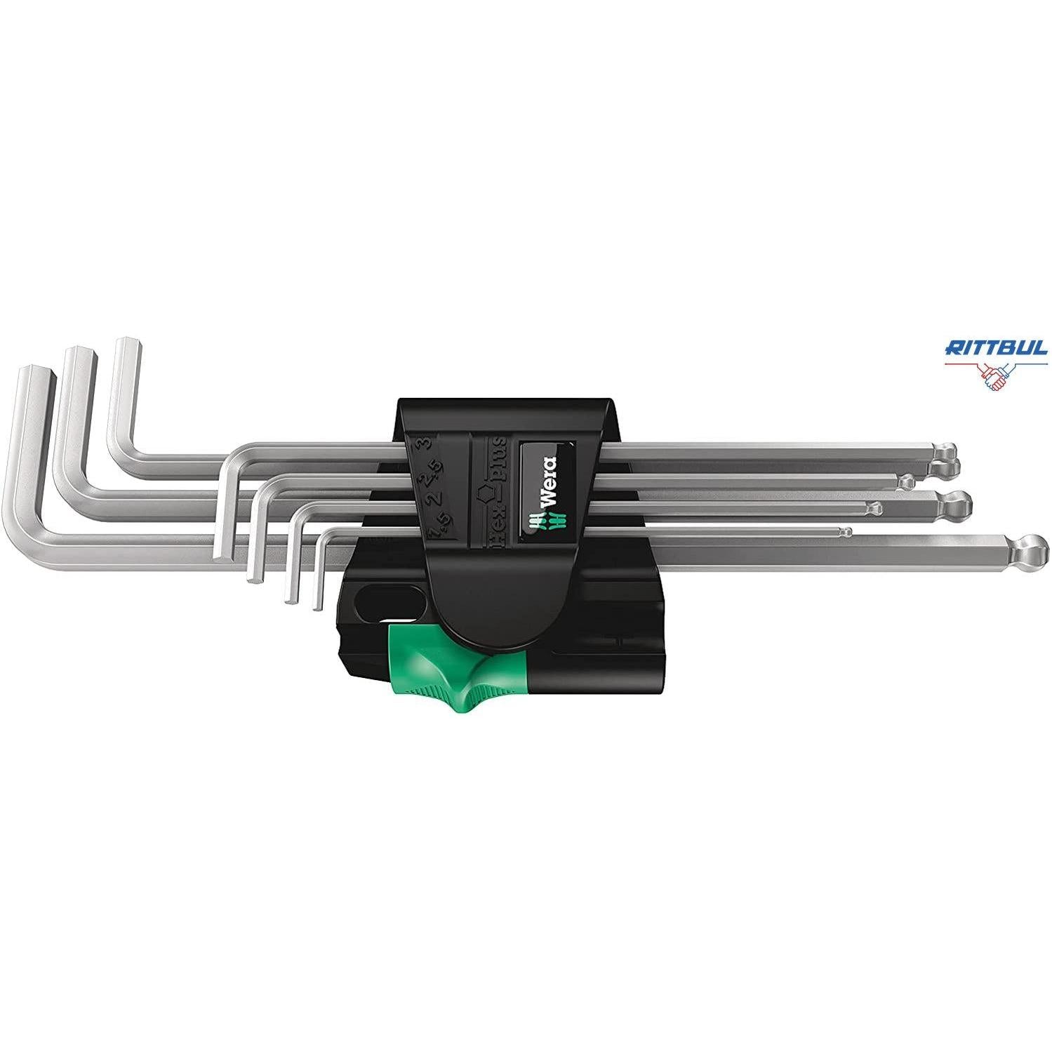WERA 05022101001 Комплект шестостенни ключове 950 PKL/7B SM - 7 броя - Rittbul