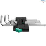 WERA 05022101001 Комплект шестостенни ключове 950 PKL/7B SM - 7 броя - Rittbul
