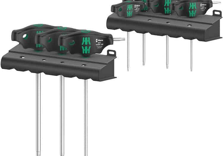 WERA 05023452001 Комплект Torx Т-образна ръкохватка TX10 - TX45 (7 части) - Rittbul