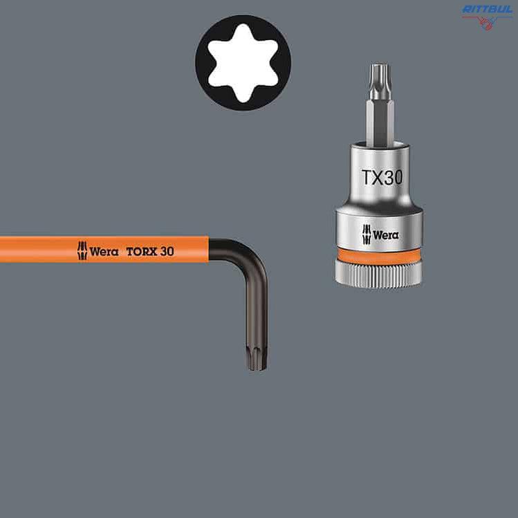 WERA 05024179001 Комплект TORX HF имбусни ключове Multicolour - Rittbul