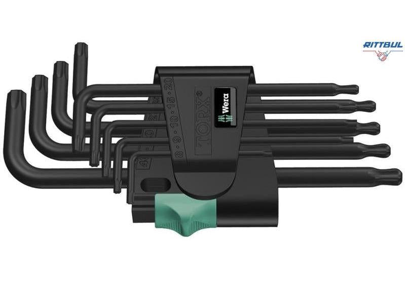 WERA 05024242001 Комплект Torx ключове BlackLaser - Rittbul
