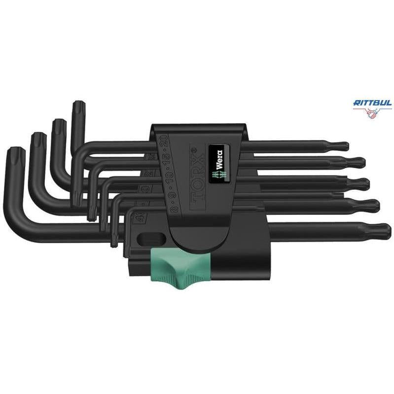 WERA 05024242001 Комплект Torx ключове BlackLaser - Rittbul